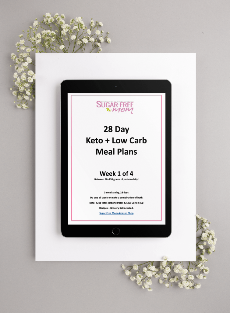 28 Day meal Plan on an IPad