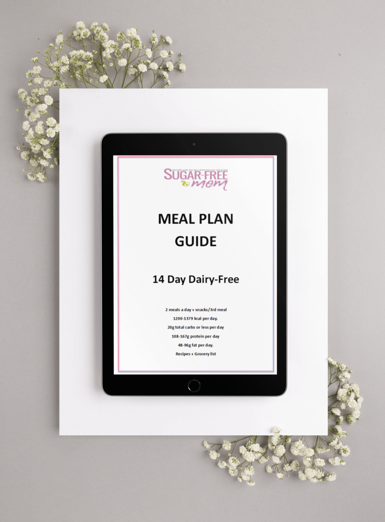 14 Day Dariy Free Meal Plan on IPad IPad-picture-of-meal-plan