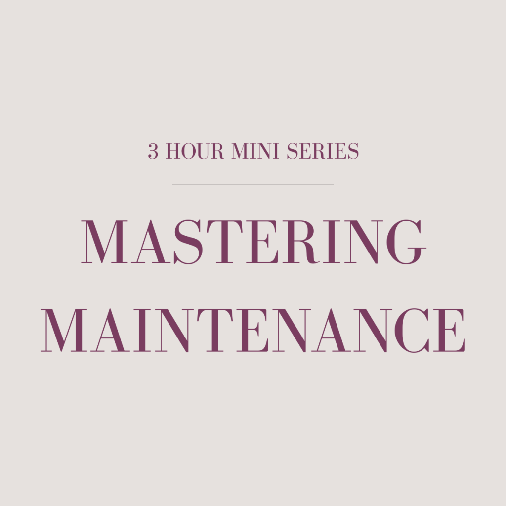 mastering-maintenance