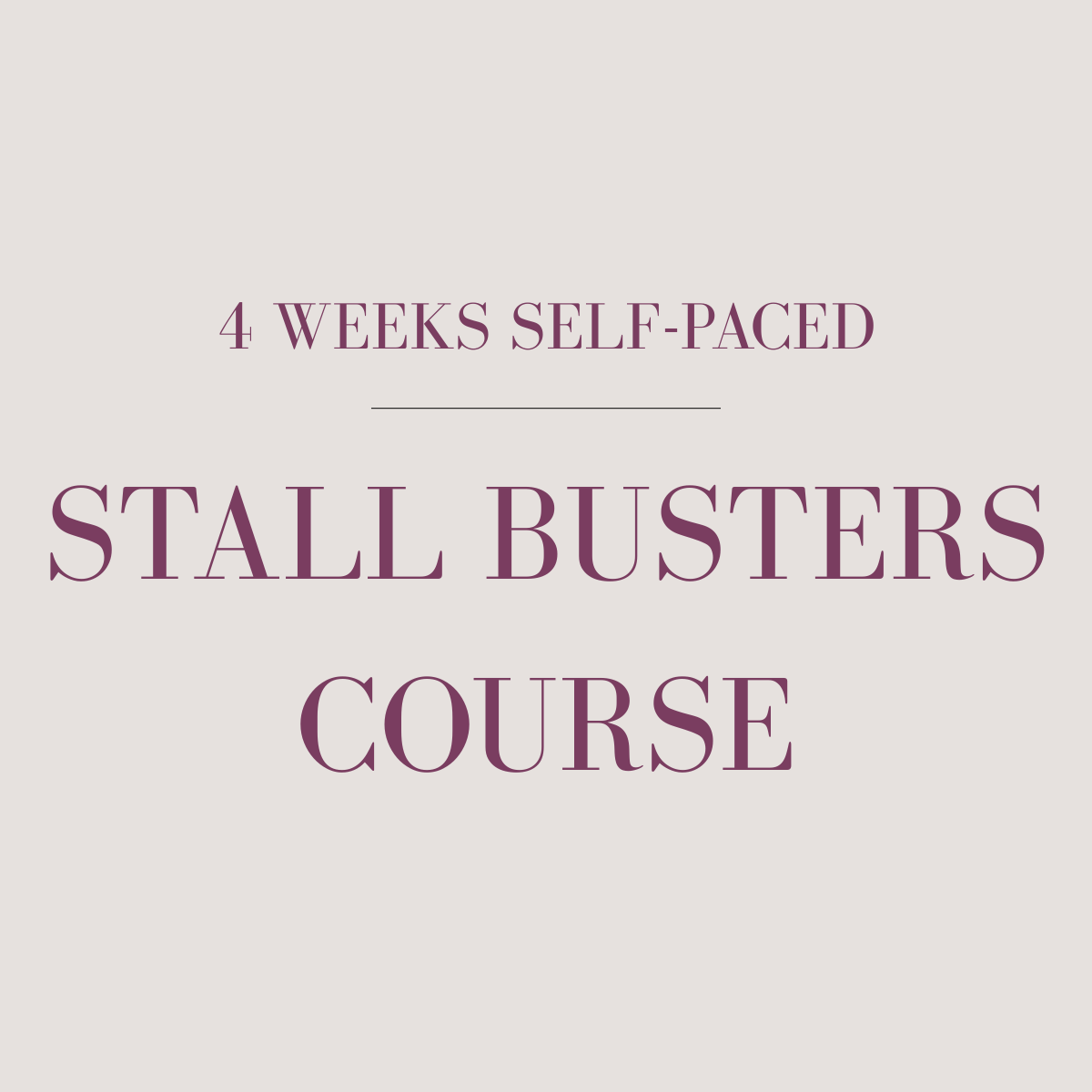 stall-busters
